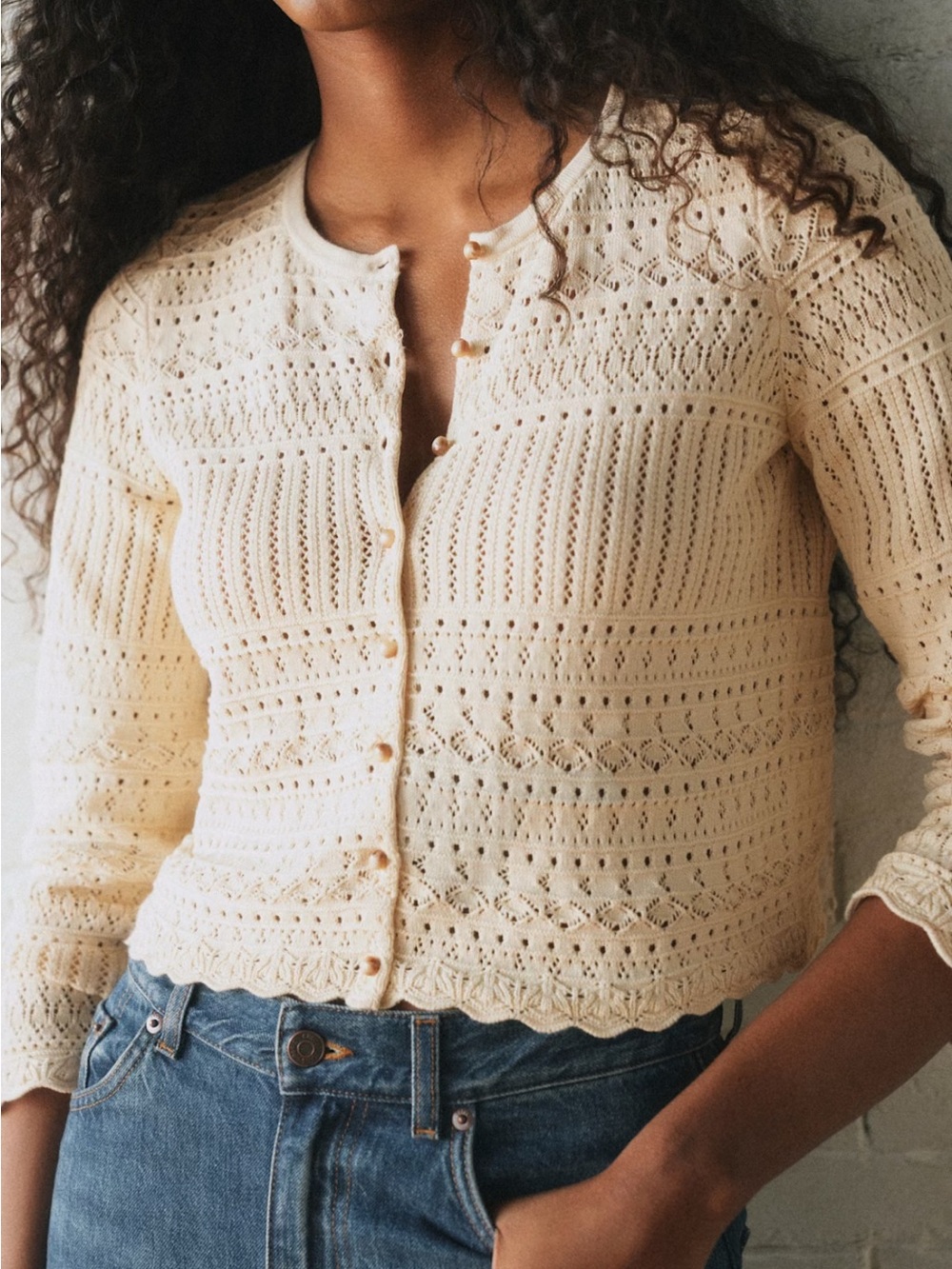 Sézane Dilla Cardigan NWT - Picture 3 of 10